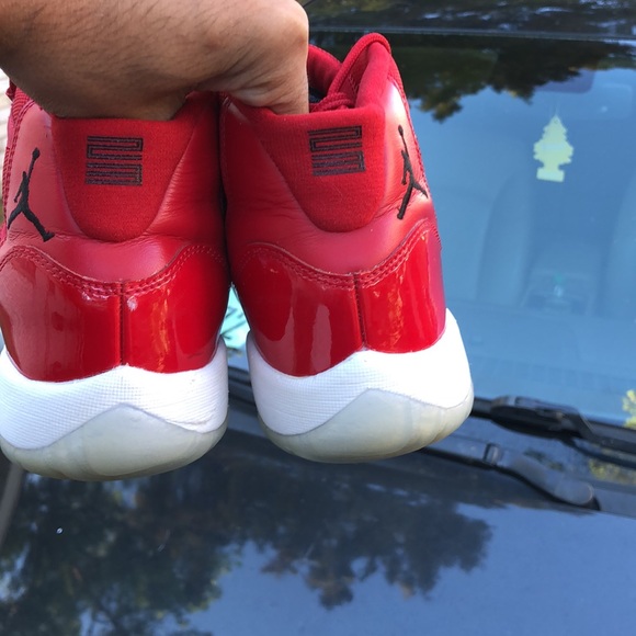 COPY - JORDAN 11 RED 7Y - Picture 7 of 12